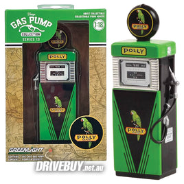 1951 Wayne 505 Vintage Gas Pump 1/18 - Greenlight Diecast - Polly Gas