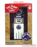 
              1951 Wayne 505 Vintage Gas Pump 1/18 - Greenlight Diecast - Ace High Gasoline
            