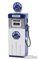 
              1951 Wayne 505 Vintage Gas Pump 1/18 - Greenlight Diecast - Ace High Gasoline
            
