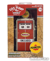 
              1954 Tokheim 350 Twin Vintage Gas Pump 1/18 - Greenlight Diecast - Pennzoil
            