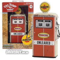 
              1954 Tokheim 350 Twin Vintage Gas Pump 1/18 - Greenlight Diecast - Pennzoil
            