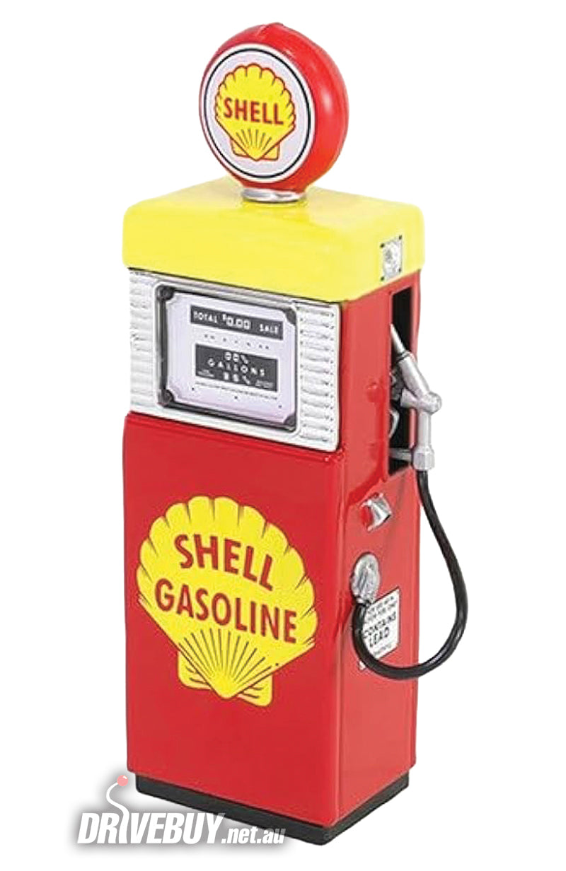 Modellino Pompa Di Benzina Greenlight 1:18 – Wayne 505 Del 1951 – Colorazione Shell – Nuovo
