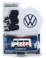 
              1975 VW Volkswagen Type 2 Kombi Transporter 1/64 - Greenlight Diecast - Dutch Police
            