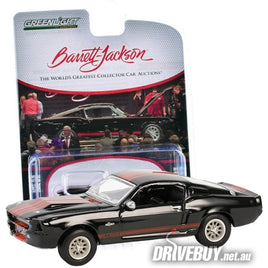 1967 Ford Mustang Eleanor in Black Barrett-Jackson 1/64 - Greenlight Diecast