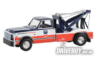 
              1968 Chevy C30 Dually Standard Oil Tow Truck 1/64 - Greenlight Diecast - Red White Blue
            
