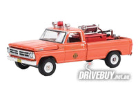 
              1972 Ford F250 Pickup Truck 1/64 - Greenlight Diecast - Fire & Rescue Red
            