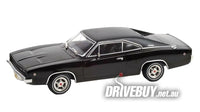 
              1968 Dodge Charger R/T John Wick Movie 1/43 - Greenlight Diecast - Black
            