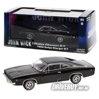 
              1968 Dodge Charger R/T John Wick Movie 1/43 - Greenlight Diecast - Black
            