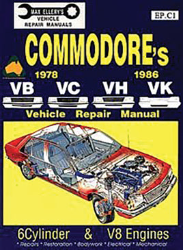 Holden Commodore/Calais VB-VC-VH-VK (1978-1986) Repair Manual