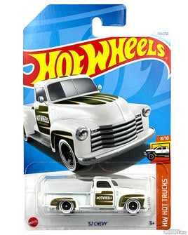 1952 Chevrolet Pickup Custom 1/64 – Hot Wheels – White