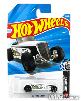 1933 Ford LoBoy Roadster #16 - Hot Wheels - White