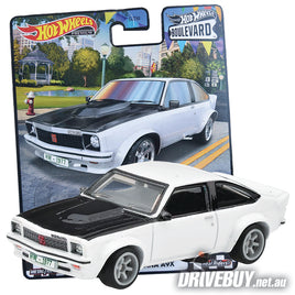 1977 Holden Torana A9X Hatchback 1/64 – Hot Wheels – White/Black