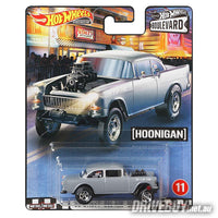 
              1955 Chevy Bel Air Gasser “Tri 5 By Fire” 1/64 – Hot Wheels – Primer Grey
            