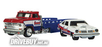 
              1974 Chevy Vega + Horizon Hauler Summit Racing 1/64 - Hot Wheels Diecast
            