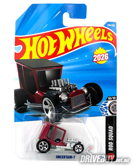 Uncertain-T Custom Ford Model T Coupe - Hot Wheels - Red