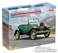 
              Model A Ford Standard Phaeton (1930s) 1/24 – ICM Plastic Model Kit
            