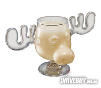 
              National Lampoons Christmas Vacation Glass Moose Mug
            