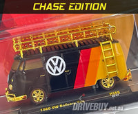 
              1960 **CHASE** VW Volkswagen Kombi Delivery 1/64 - M2 Diecast - Black Yellow
            