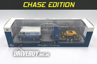 
              1948 Ford **CHASE** Parcel Delivery Truck & 1932 Ford Roadster 1/64 - M2 Diecast
            
