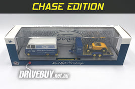 1948 Ford **CHASE** Parcel Delivery Truck & 1932 Ford Roadster 1/64 - M2 Diecast