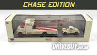 
              M2 Machines ** CHASE ** Coca-Cola 1957 Dodge COE + 1941 Willys Coupe Gasser 1/64
            