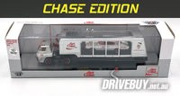 
              M2 Machines **CHASE** Diet Coke 1966 Dodge L600 + Enclosed Trailer + 1966 Dodge Charger Gasser 1/64
            