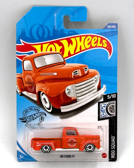 Hot Wheels 1949 Ford F1 Pickup Truck Orange Legends