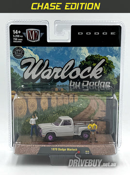 1978 **CHASE** Dodge Warlock Pickup Diorama 1/64 - M2 Diecast