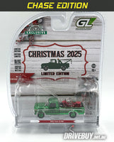 
              1978 Ford **CHASE** F250 Pickup with Vintage Motorcycle 1/64 - Greenlight Diecast
            