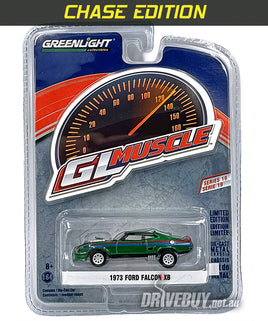 CHASE 1973 Ford Falcon XB Max Max Interceptor 1/64 - Greenlight Diecast
