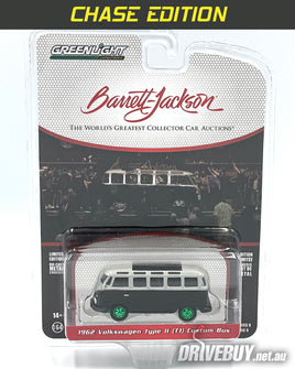 CHASE 1962 Volkswagen Type 2 Custom Bus Barrett-Jackson 1/64 – GreenLight - Black