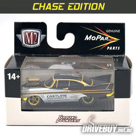 CHASE 1958 Plymouth Fury Castline 1/64 – M2 Diecast – Black/Grey