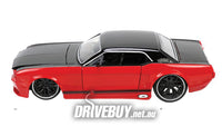 
              1965 Ford Mustang 1/24 - Jada Diecast - Big Time Muscle Red & Black
            