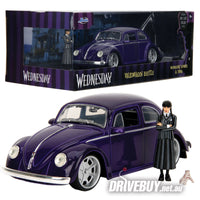 
              Jada Wednesday TV Series Volkswagen Beetle with Figures 1/24
            