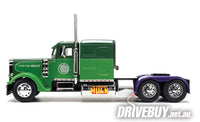 
              Peterbilt 379 Hulk Big Rig Marvel Comics Truck 1/24 - Jada Diecast - Green
            