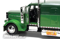 
              Peterbilt 379 Hulk Big Rig Marvel Comics Truck 1/24 - Jada Diecast - Green
            