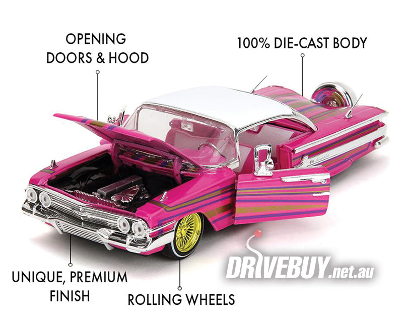 JADA 33864 CHEVROLET - Impala Ss Coupe 1967 - Gris Mat - 1/24 EUR 36,37 - FR JADA 33864 CHEVROLET - Impala Ss Coupe 1967 - Gris Mat - 1/24 EUR 36,37 - FR