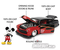 
              Jada Disney 1951 Mercury + Diecast Mickey Mouse Figurine 1/24
            