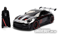 
              Porsche 911 GT3 RS 1/24 + Darth Vader - Jada Diecast - Disney Star Wars
            