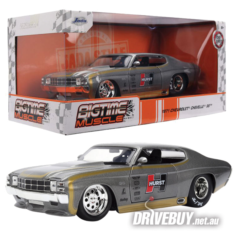 Jada Big Time Muscle Hurst 1971 Chevy Chevelle 1/24| DriveBuy