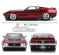 
              1973 Ford Mustang Mach 1 Big Time Muscle 1/24 - Jada Diecast - Candy Red
            