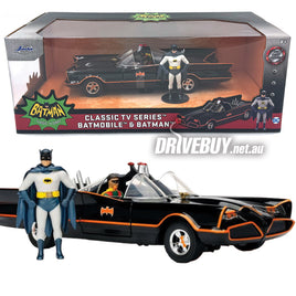Jada Classic TV Series Batmobile w/ Batman & Robin 1/24