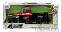 
              JADA JUST TRUCKS 1956 FORD F100 TWO TONE MICKEY THOMPSON 1/24
            
