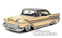 
              Jada Big Time Muscle 1957 Chevy Bel Air Custom Lowrider 1/24
            