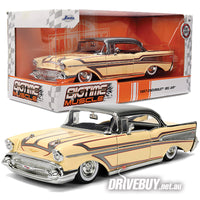 
              Jada Big Time Muscle 1957 Chevy Bel Air Custom Lowrider 1/24
            