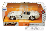 
              Jada Big Time Muscle 1965 Shelby Cobra 427 SC in Ivory 1/24
            