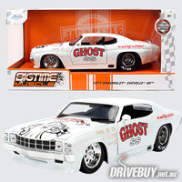 
              1971 Chevrolet Chevelle SS Ghost SS 1/24 – Jada Big Time Muscle – White Metallic
            