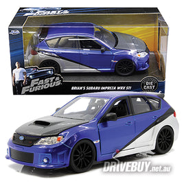 JADA FAST & FURIOUS BRIAN'S SUBARU IMPREZA WRX STI 1/24