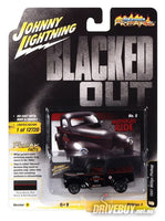 
              1941 Willys Pickup Gasser 1/64 - Johnny Lightning Blacked Out - Red Highlights
            