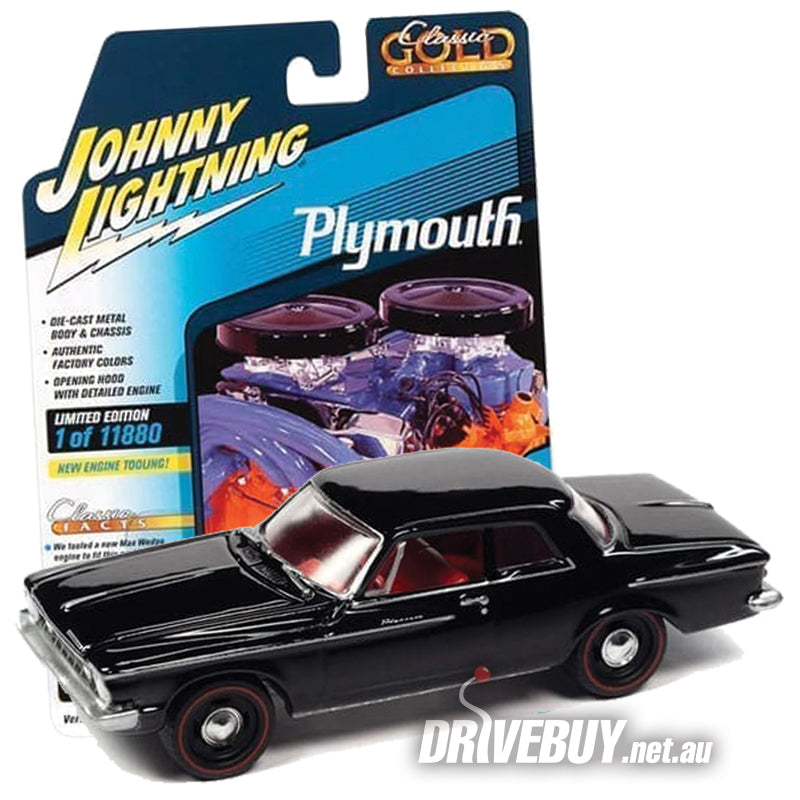 Johnny Lightning 1962 Plymouth Savoy Max Wedge 1/64| DriveBuy